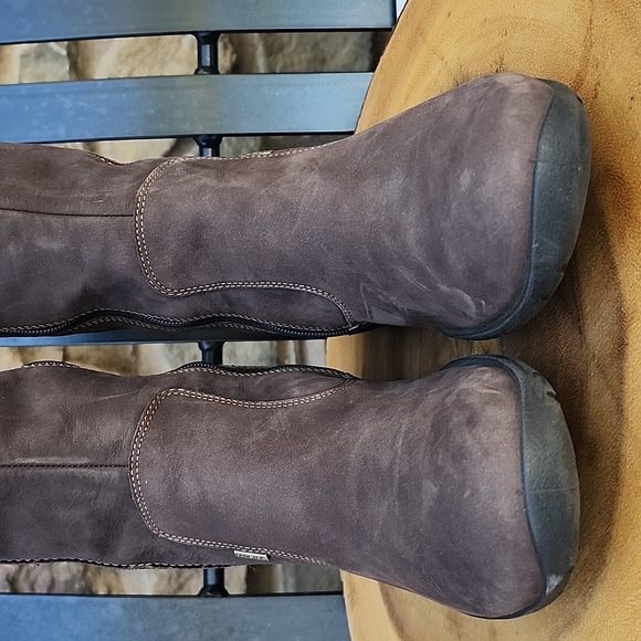 ECCO RISE HIGH LEATHER WATERPROOF GORTEX BOOTS - Picture 2 of 12